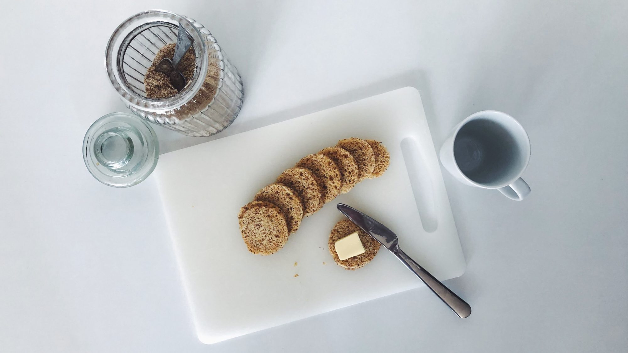 Keto hleb iz šolje za 2 minuta
